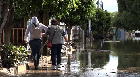 “El agua tapó las casas; ahora sí es pérdida total”