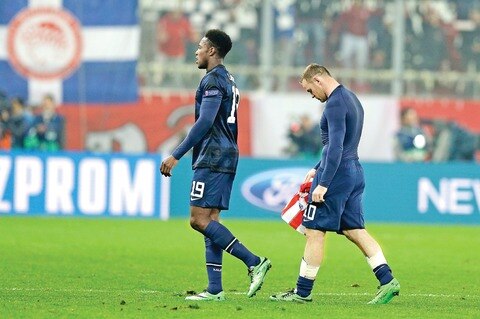 El peor partido del ‘ManU’ en Europa