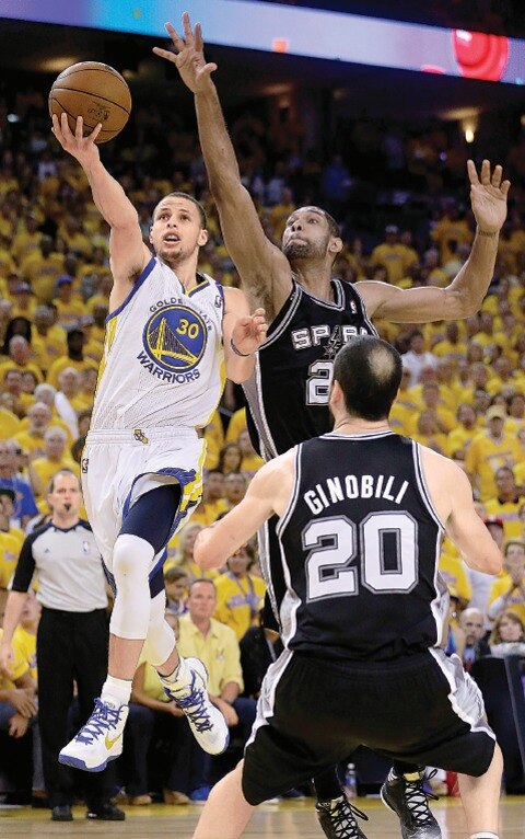 Los Warriors empatan la serie a Spurs