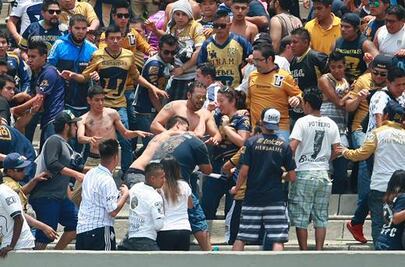 Estalla violencia en el Olímpico de CU