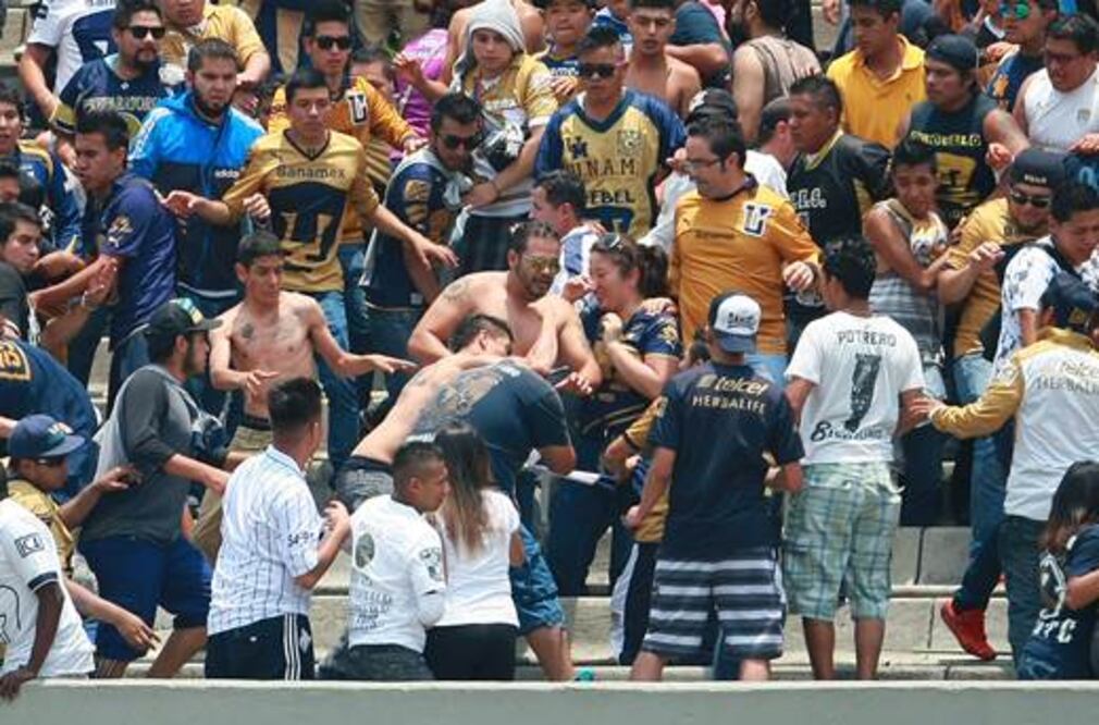 Estalla violencia en el Olímpico de CU
