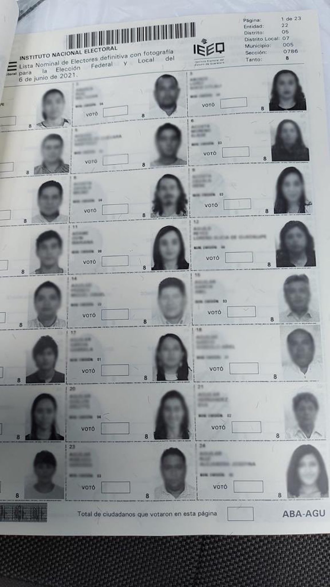 Detienen a 23 por intimidar a votantes; tenían listas nominales y un arma de fuego