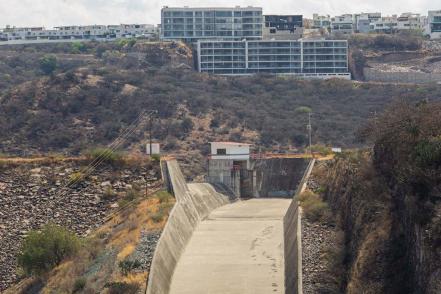 El Batán, la presa que ya casi está vacía en Querétaro 