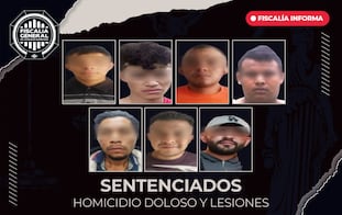 Sentencian a prisión a siete hombres por homicidio doloso y lesiones en Querétaro