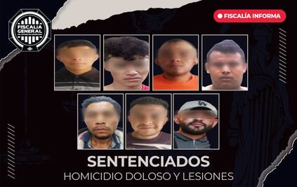 Sentencian a prisión a siete hombres por homicidio doloso y lesiones en Querétaro