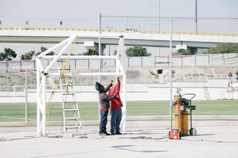 Crecen obras deportivas