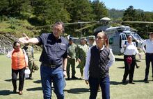 Claudia Sheinbaum recorre la Sierra Gorda de Querétaro junto a Mauricio Kuri