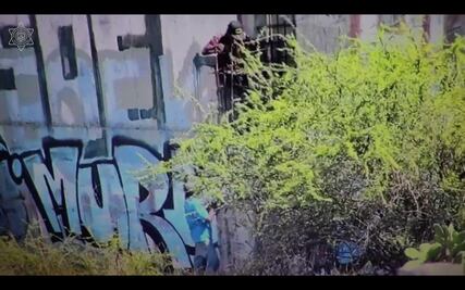 Roban varillas; los graban y la autoridad los detiene en Querétaro