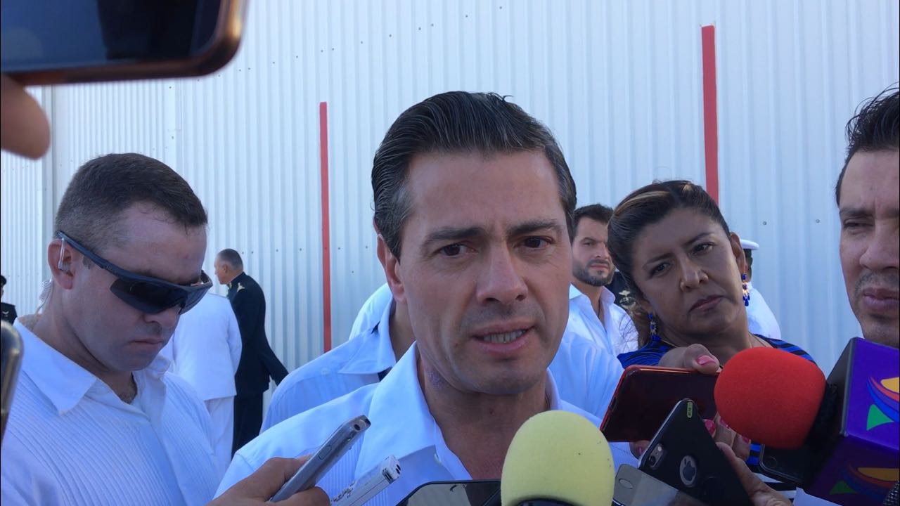"PRI no elegirá a candidato presidencial con base en elogios": EPN