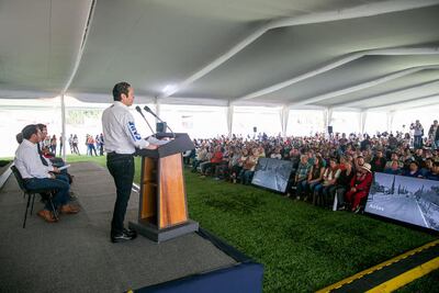 Entregan en Santa Rosa Jáuregui obra social