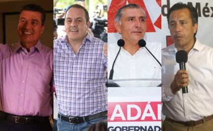 Morena, al frente en cuatro de ocho estados