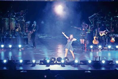 "La Guzmán en primera fila"