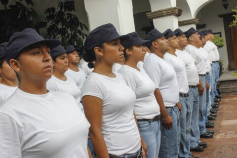 Manda SSPM a cadetes a seguro popular