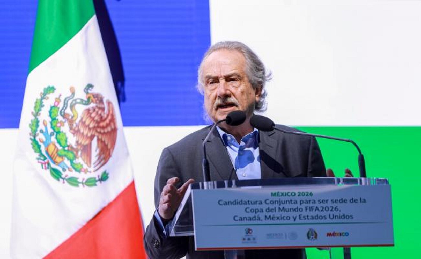 Decio de María deja la presidencia de la Femexfut