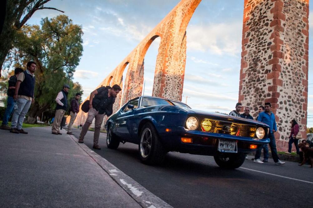 Por segundo año consecutivo, Calzada de los Arcos fue el lugar donde se dio la salida ceremonial de la Carrera Panamericana.