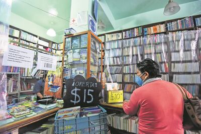Librerías, en estado crítico por el Covid