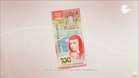 Conoce el nuevo billete de 100 pesos de Sor Juana