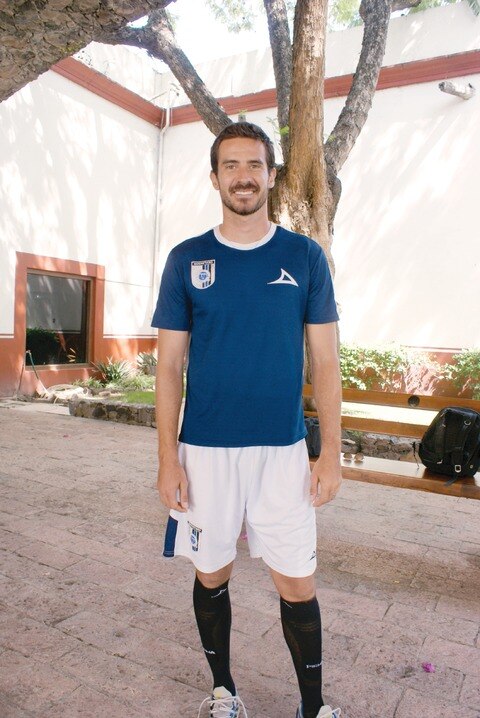 Isaac Romo, feliz por volver con los Gallos