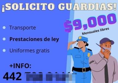 Empresas de seguridad privada en Querétaro incumplen la ley