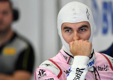 A Checo no le va bien en los ensayos