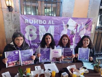 Esperan a 35 mil mujeres para marcha feminista del 8 de marzo