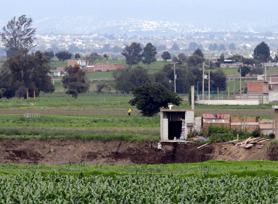 Socavón Puebla. Se tragó su casa y ahora podrán elegir un nuevo terreno