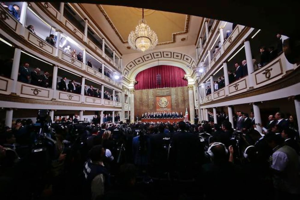 El Teatro de la República pertenece a la Fundación Josefa Vergara, que se acercó al gobierno estatal para manifestar su intención de venderlo (ARCHIVO EL UNIVERSAL)
