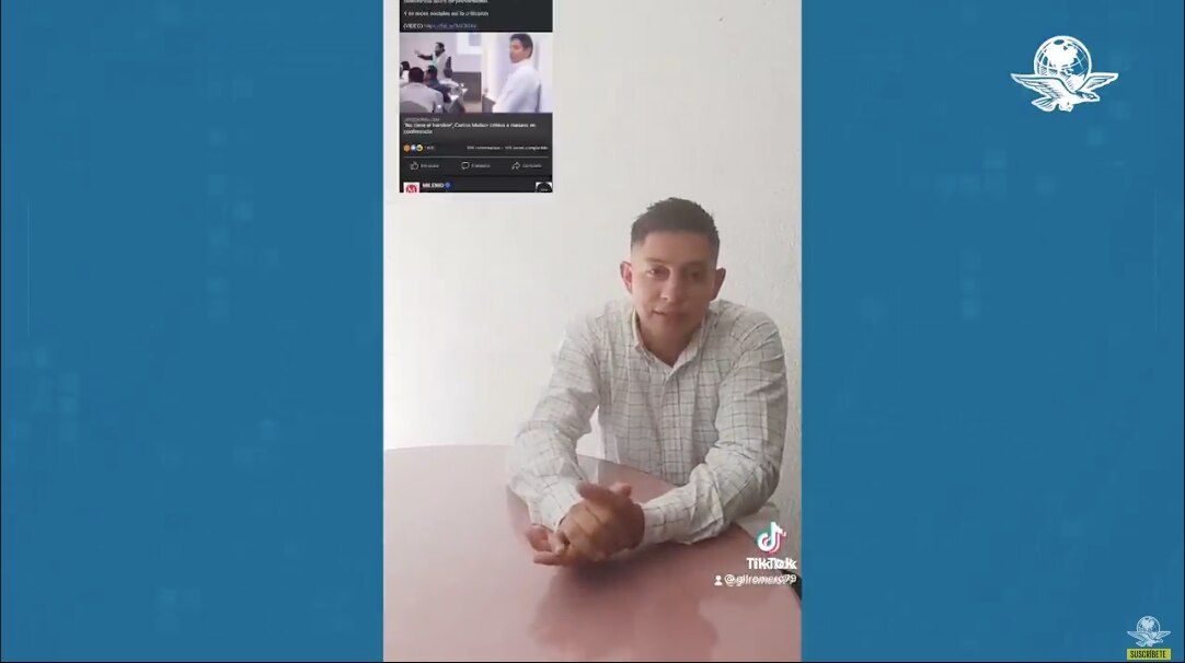 Mesero responde con burlas al influencer Carlos Muñoz