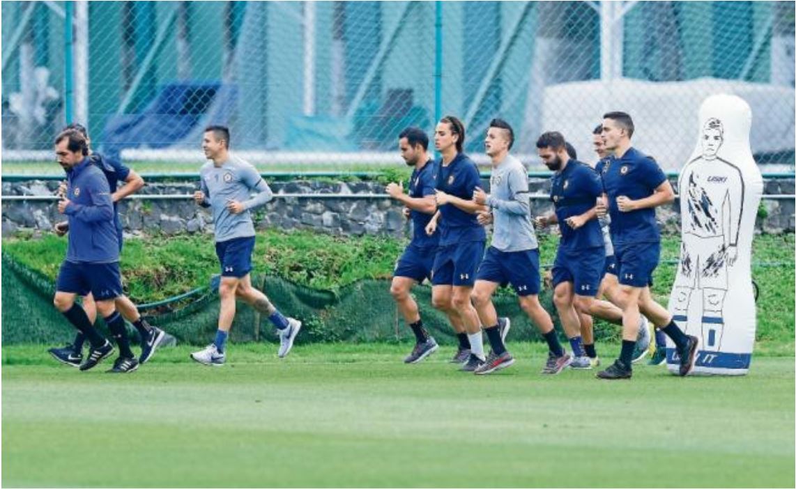 La Máquina se enfila a conseguir el ansiado título, como local en el Azteca. (ÁLVARO PAULIN. IMAGO7)