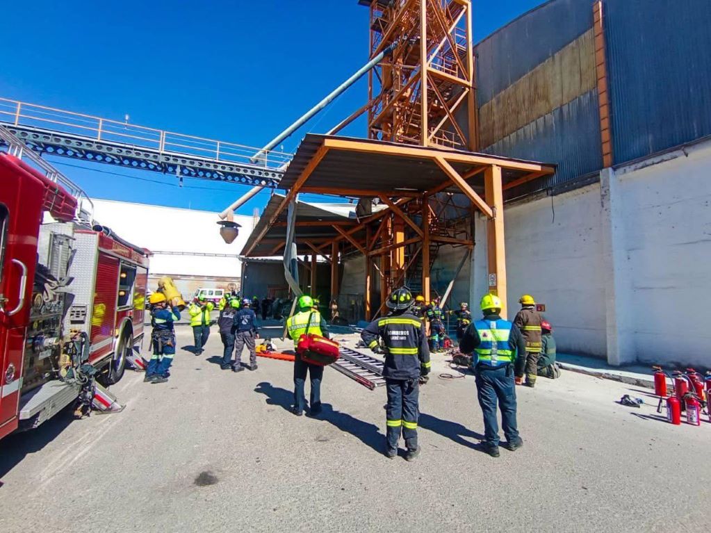 Explosión en la Zona Industrial Benito Juárez deja dos personas lesionadas