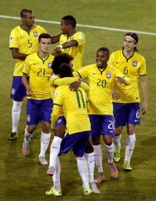 Brasil  se bebe a la Vinotinto y avanza