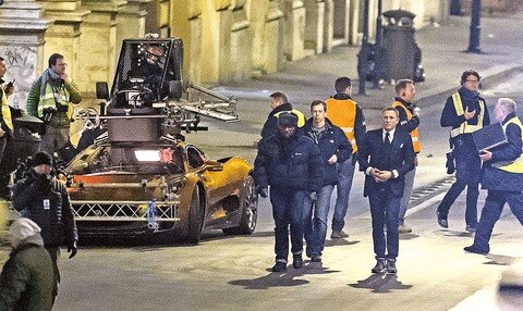 James Bond se adueña de las calles de Roma