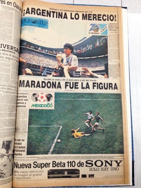“Argentina mereció el título en 1986”