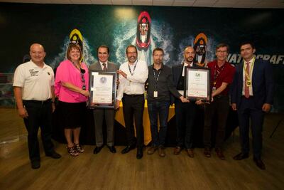 Sectur entrega distintivos H y M a empresa BRP 