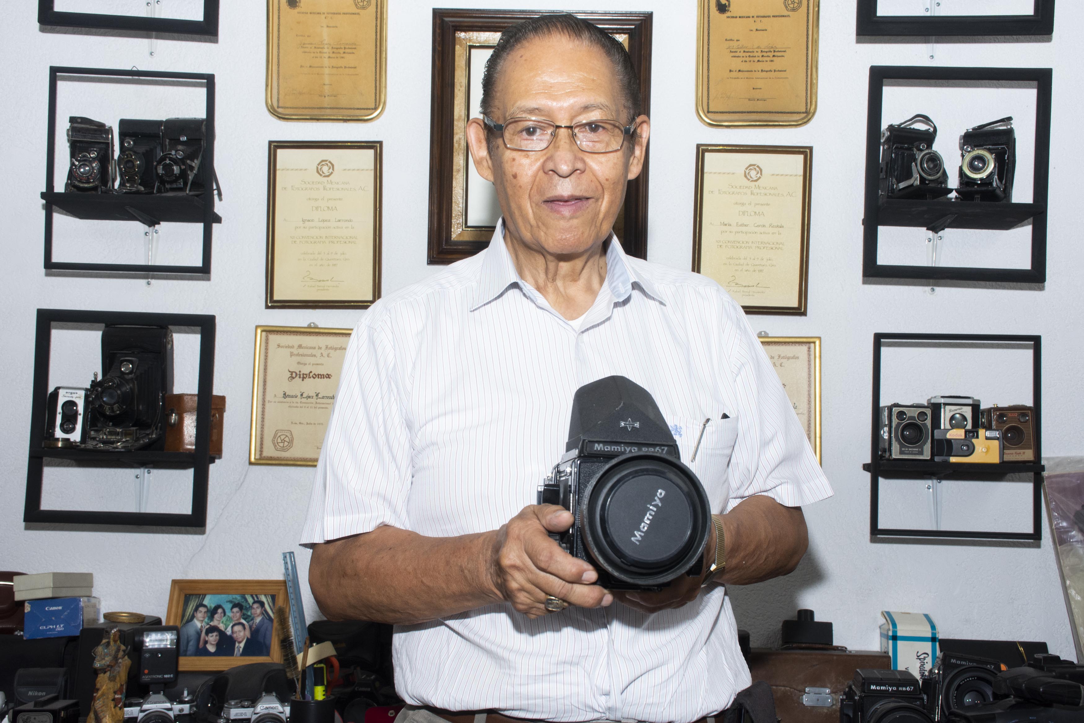 Toda una vida entre fotografías