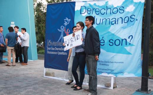 Promueven con pintas en bardas los DH