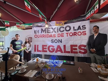 Activistas denuncian amenazas de taurinos