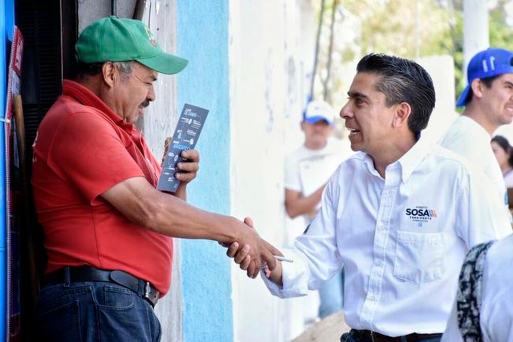 Roberto Sosa, representante de la coalición Por México al Frente, aseguró que se encuentra abierto a la confrontación de ideas.