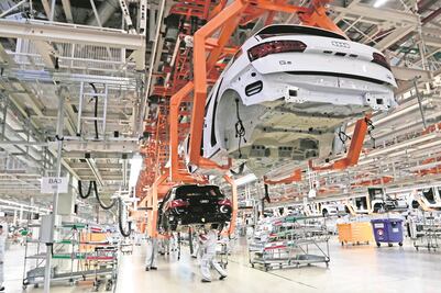 Produccción de autopartes en Querétaro creció 26% el año pasado