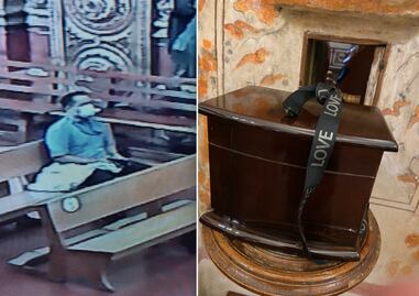 Abandonan cenizas en un templo de Querétaro; sucedió en Santa Rosa de Viterbo 