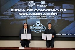 Gobierno capitalino y Fiscalía firman convenio para fortalecer la seguridad en Querétaro