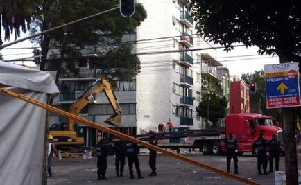 Interrumpen labores de rescate tras sismo de esta mañana