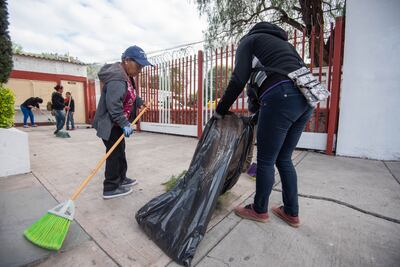 Realizan faena educativa en el plantel 7 del COBAQ