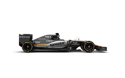 Lucidor, auto de Force India