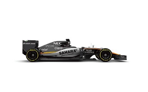 Lucidor, auto de Force India