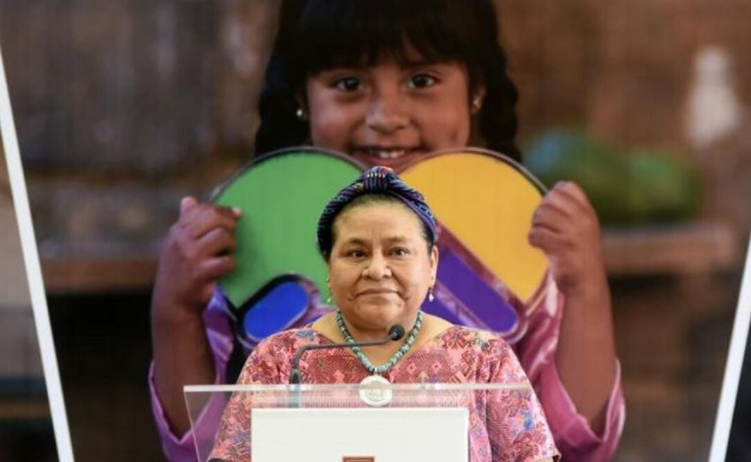 Foto de archivo de Rigoberta Menchú. Foto: Archivo EL UNIVERSAL