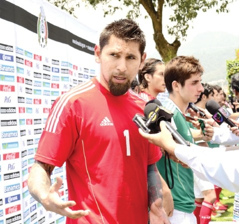 Orozco tiene calma, pese a no ser titular