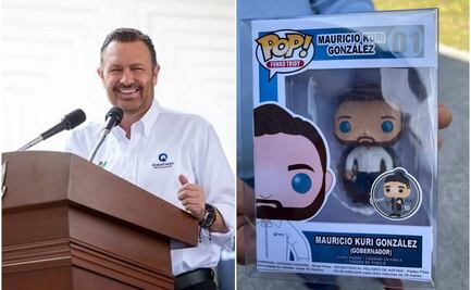 Presume gobernador Mauricio Kuri 'Funko Pop' con su imagen