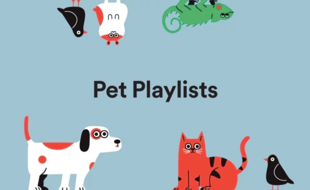 Spotify lanza las listas de reproducción para mascotas