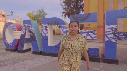 Prania Esponda, la rapera que canta contra la violencia digital 